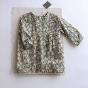 Floral Long Sleeve Dress Zara